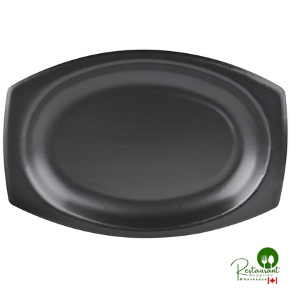 Dart 9PRBQR Quiet Classic 9" Black Laminated Foam Platter - 500/Case