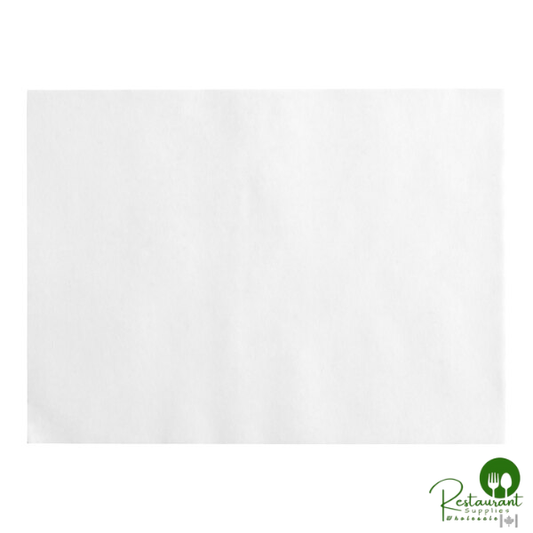 9" x 12" 40 lb. White Steak Paper Sheets By Prime - 1,000/Case
