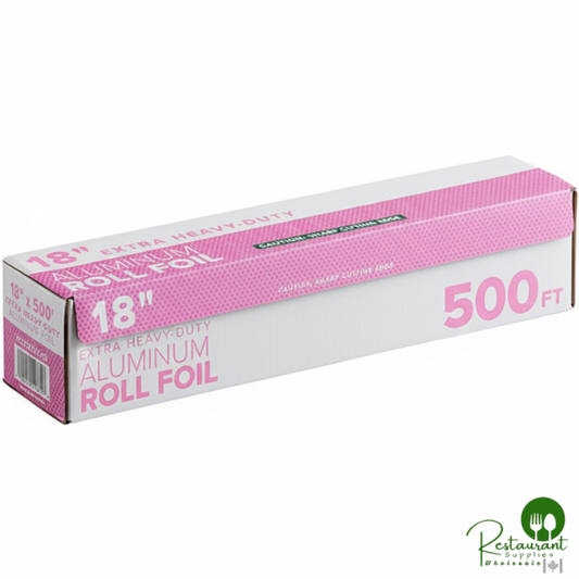 18" x 500' Food Service Extra Heavy-Duty Aluminum Foil Roll By Prime