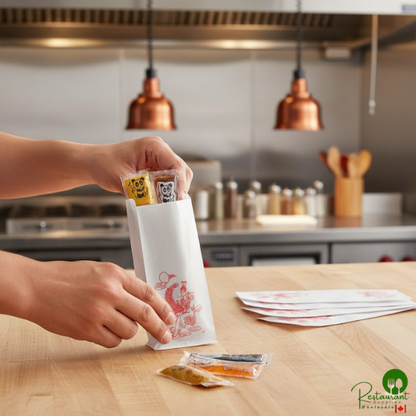 Kari-Out Company 1/2 lb. Lady Design Glassine Bag - 1,000/Box