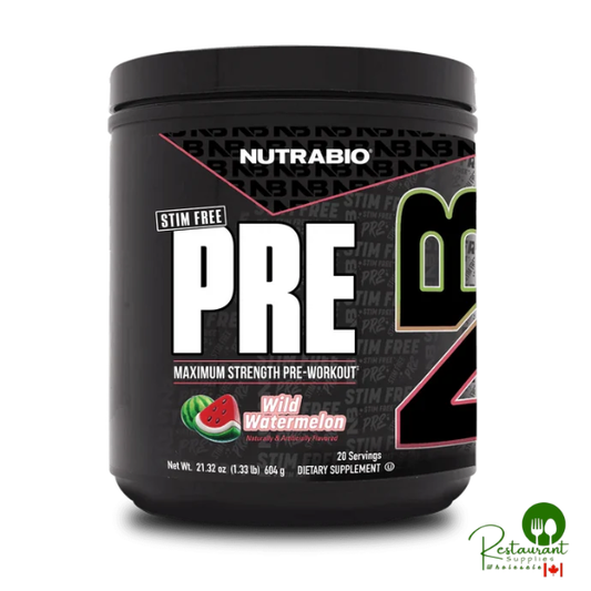 Nutrabio Pre Workout Stim Free 20 Servings