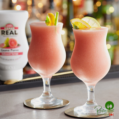 Real Guava Puree Infused Syrup 16.9 fl. oz. - 6/Case