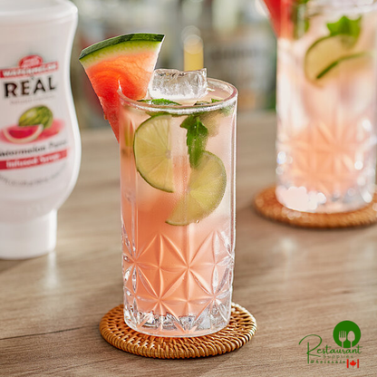 Real Watermelon Puree Infused Syrup 16.9 fl. oz. - 6/Case
