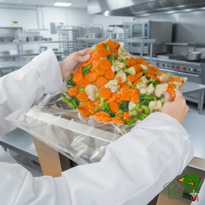 186CVB1624 16" x 24" Chamber Vacuum Packaging Pouches / Bags 3 Mil By Prime - 500/Case