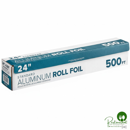 24" x 500' Food Service Standard Aluminum Foil Roll By Prime