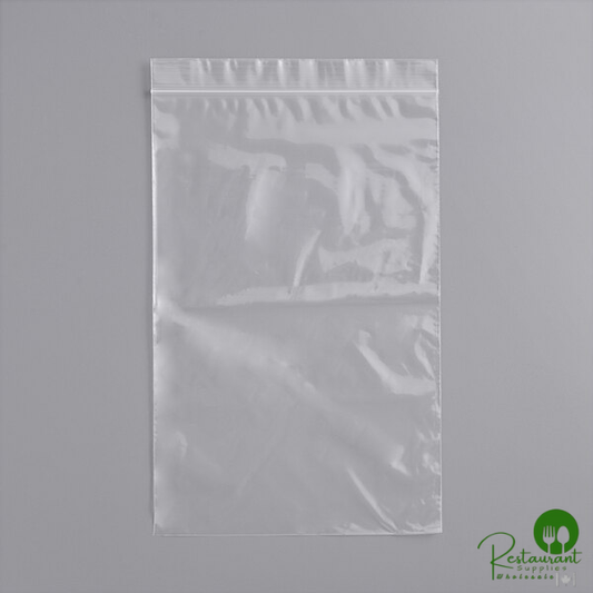 LK Packaging Clear Line 8" x 12" Seal Top Plastic Food Bag - 1,000/Case
