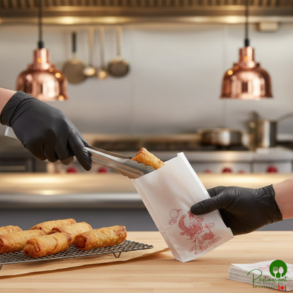 Kari-Out Company 1 lb. Lady Design Glassine Bag - 8,000/Case