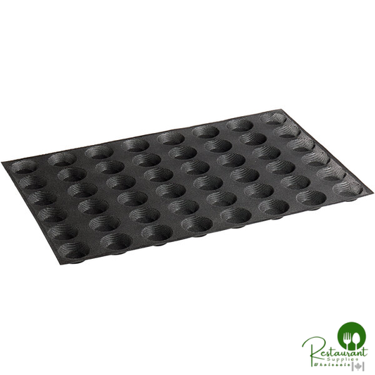 Sasa Demarle Flexipan Air® SF-01600 Silicone 48 Compartment Mini Tartlet Mold - 2" x 2" x 5/8" Diameter Cavities