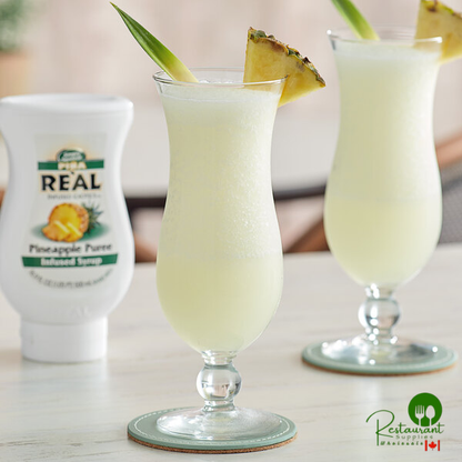 Real Pineapple Puree Infused Syrup 16.9 fl. oz. - 6/Case | Canada