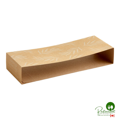 World Centric 12 5/16" Compostable Catering Tray Sleeve - 400/Case