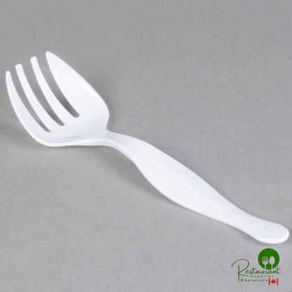 Fineline 3301-BK Platter Pleasers Black Plastic 8 1/2" Serving Fork - 144/Case