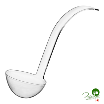Fineline 3305-CL Platter Pleasers 5 oz. Clear Plastic Punch / Serving Disposable Ladle - 48/Case