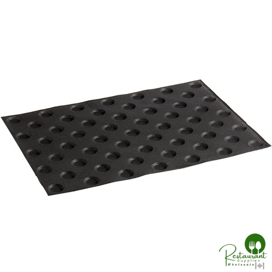 Sasa Demarle Flexipan Air® SF-1089 Silicone 59 Compartment Mini Choux Mold - 1 3/16" x 1 3/16" x 3/16" Cavities