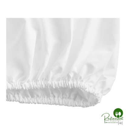 Berkshire Hospitality SuiteDream True White 100% Polyester Microfiber Fitted Sheet