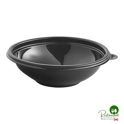 8 oz. Black PET Plastic Round Catering / Serving Bowl By Prime - 200/Case