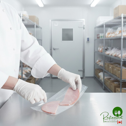 186CVB1222 12" x 22" Chamber Vacuum Packaging Pouches / Bags 3 Mil By Prime - 500/Case