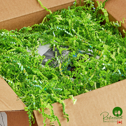 10 lb. Crinkle Paper Shred Lime Green Radiance By Prime