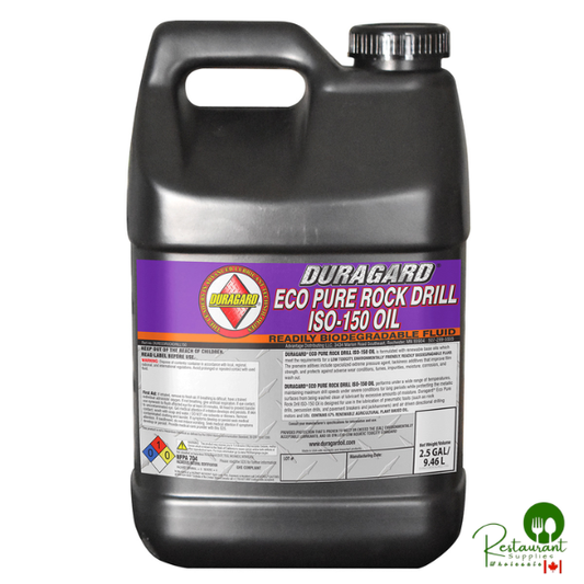 DURAGARD® ECO PURE ROCK DRILL ISO-150 READILY BIODEGRADABLE – 2.5 GALLON JUG – SINGLE