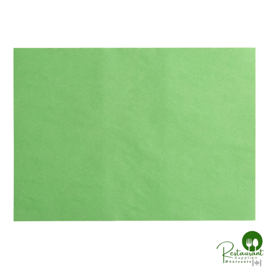 10" x 14" 40 lb. Green Steak Paper Sheets By Prime - 1,000/Case