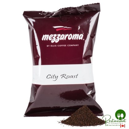 Ellis Mezzaroma 2.5 oz. City Roast Coffee Packet - 24/Case