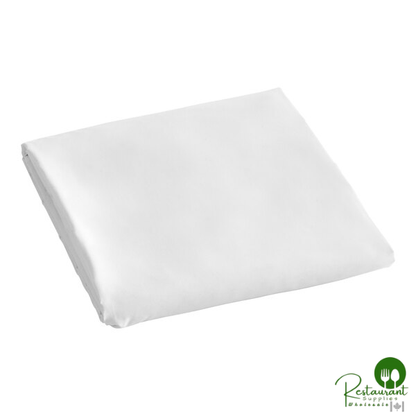 Berkshire Hospitality SuiteDream True White 100% Polyester Microfiber Flat Sheet