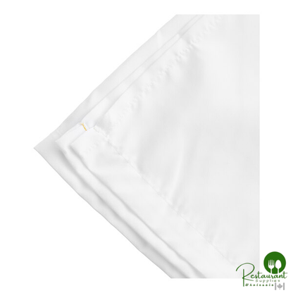 Berkshire Hospitality SuiteDream True White 100% Polyester Microfiber Flat Sheet