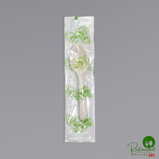 Fineline Conserveware Individually Wrapped White PSM Spoon - 750/Case