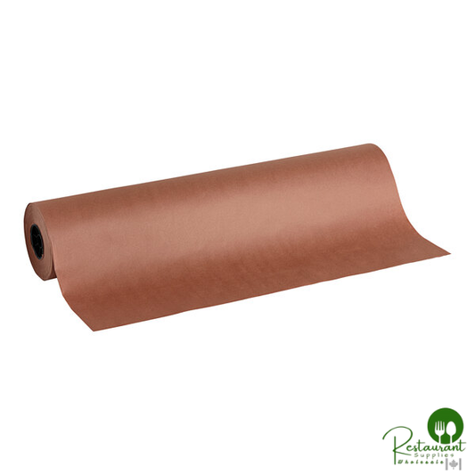 36'' x 700' 40 lb. Pink / Peach Butcher Paper Roll By Prime