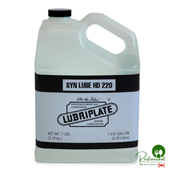 L1001-057 LUBRIPLATE SYN LUBE HD 220 – CASE OF 4 – 1 GALLON JUGS