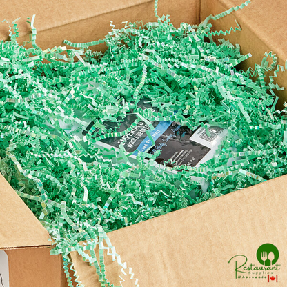 10 lb. Crinkle Paper Shred Mint Green Radiance By Prime
