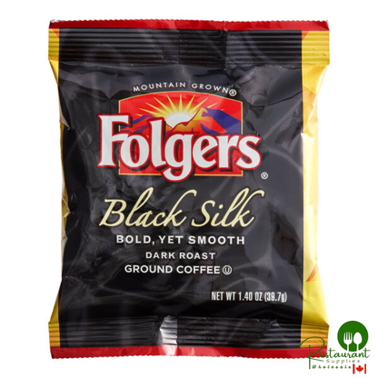 Folgers Black Silk Coffee Packet 1.4 oz. - 42/Case