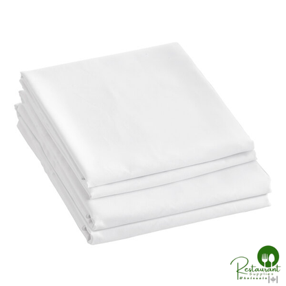 Berkshire Hospitality SuiteDream True White 100% Polyester Microfiber Sheet Set - 6/Case