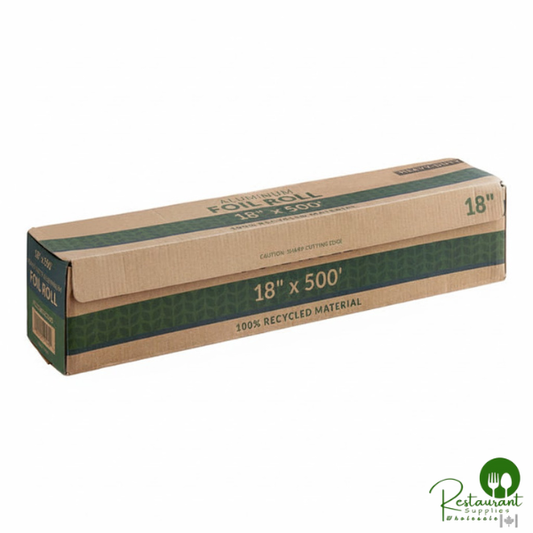 18" x 500' Food Service Heavy-Duty Recycled Aluminum Foil Roll By Prime