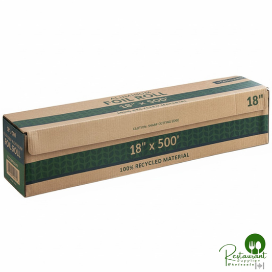 18" x 500' Food Service Standard Recycled Aluminum Foil Roll By Prime