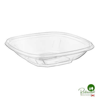 8 oz. Clear PET Plastic Square Catering / Serving Bowl By Prime - 500/Case