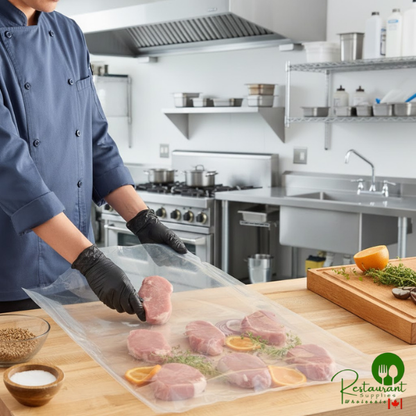 186CVB1822 18" x 22" Chamber Vacuum Packaging Pouches / Bags 3 Mil By Prime - 500/Case