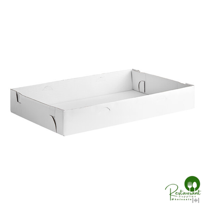 Southern Champion 26" x 18" x 4" White Corrugated Full Sheet Cake / Bakery Box Bottom Tray - 25/Case