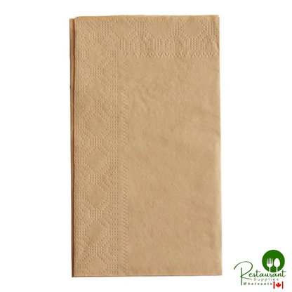 Hoffmaster Dove Gray 15" x 17" 2-Ply Paper Dinner Napkin - 1,000/Case