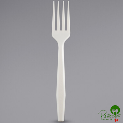 Fineline 42CBUF.WH Conserveware White CPLA Fork - 1,000/Case