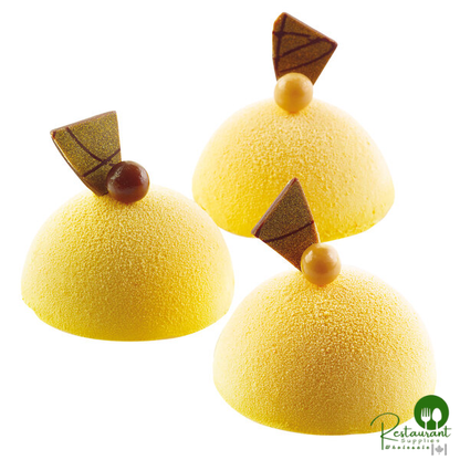 Silikomart SQ015 96 Compartment Mini Half Sphere Silicone Baking Mold - 1 3/8" x 1 3/8" x 11/16" Cavities