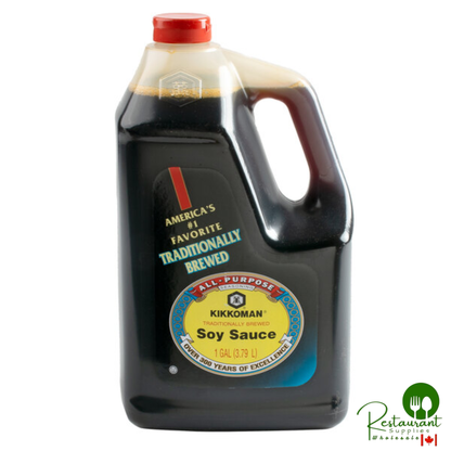 Kikkoman 1 Gallon Traditionally Brewed Soy Sauce