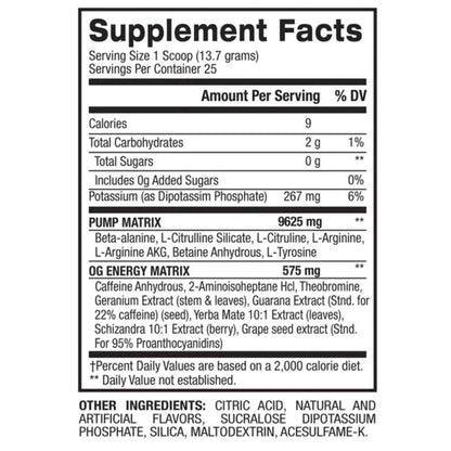 BPI Sports 1.M.R OG Formula 25 Servings