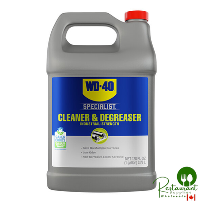 WD-40 300363 Specialist 1 Gallon Industrial-Strength Cleaner and Degreaser - 4/Case