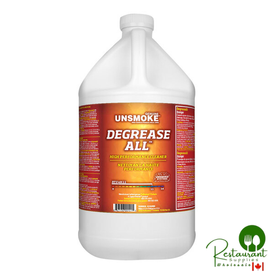 Dri-Eaz Unsmoke Degrease-All 114619 1 Gallon / 128 oz. Concentrated Degreaser and Cleaner - 4/Case