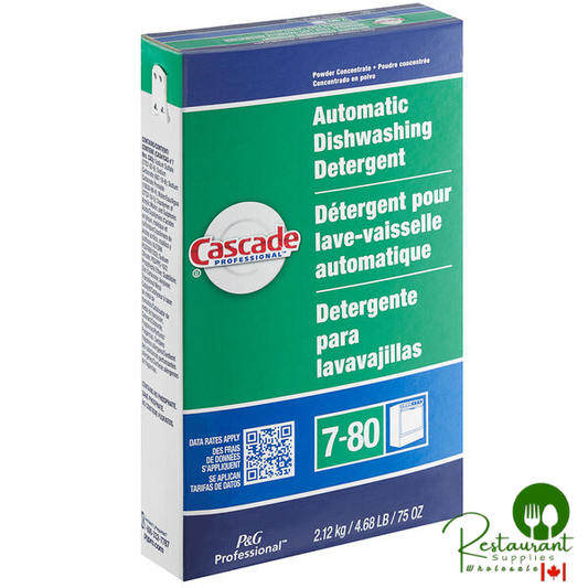 Cascade Professional 59535 Fresh Scent Automatic Dishwashing Detergent Powder 75 oz. - 7/Case