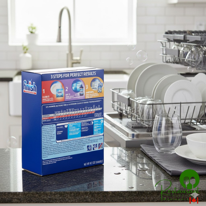 Finish RAC97330CT 94-Count Powerball Deep Clean Dishwasher Detergent Tabs - 4/Case