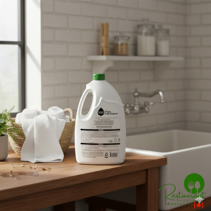 Seventh Generation 22929 65 oz. Ultra Power Plus Citrus Dishwasher Detergent Gel - 6/Case