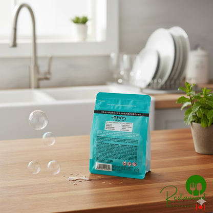 Mrs. Meyer's Clean Day 306686 20-Count Basil Dishwasher Pac - 6/Case