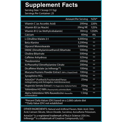 Centurion Labz God of Rage Unchained 25 Servings