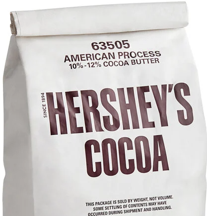 HERSHEY’S 25 lb Natural Unsweetened Cocoa Powder